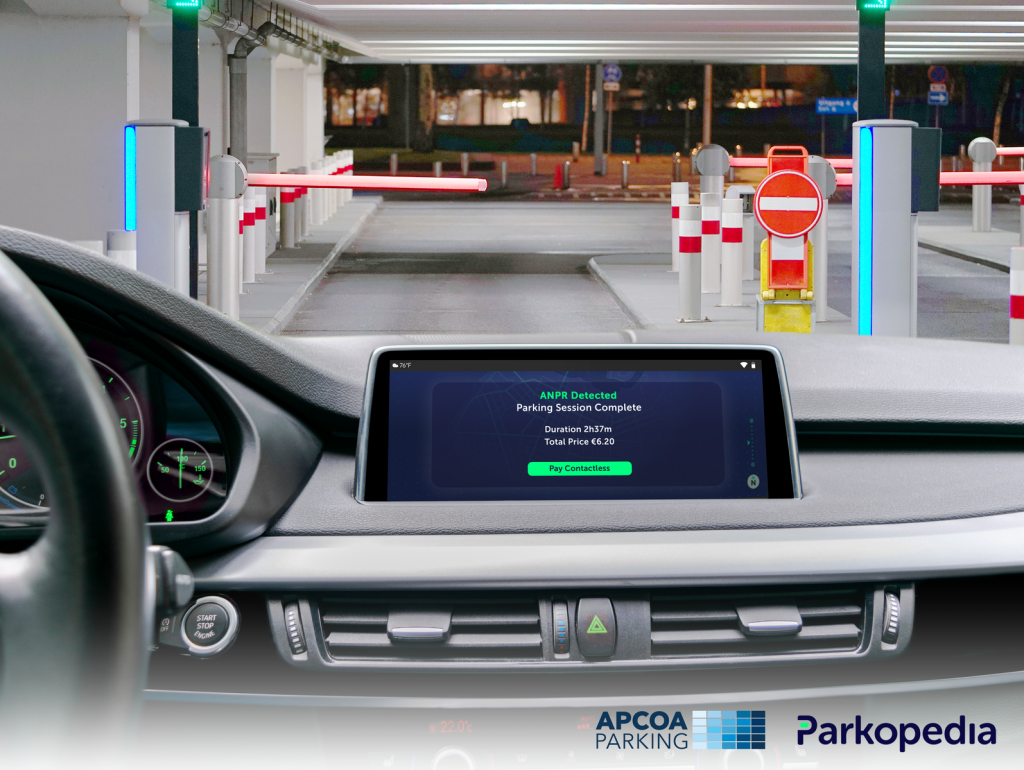 Parkopedia has partnered with APCOA PARKING Group to deliver automated digital parking payments.